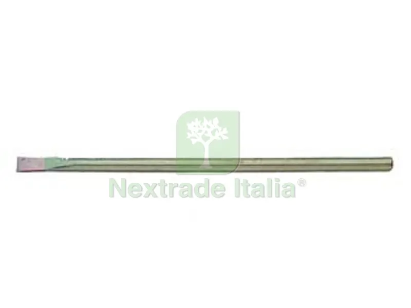 6PZ SCALPELLO DA ELETTRICISTA A TAGLIO - ? mm.10x300 — Misurazione e taglio manuale — rif. FERX.FER20732 6PZ SCALPELLO DA ELETTRICISTA A TAGLIO - ? mm.10x300 — Misurazione e taglio manuale — rif. FERX.FER20732
