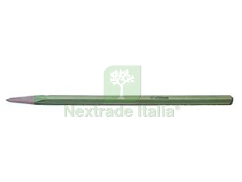 6PZ SCALPELLO DA ELETTRICISTA A PUNTA - ? mm.10x300 — Misurazione e taglio manuale — rif. FERX.FER20770 6PZ SCALPELLO DA ELETTRICISTA A PUNTA - ? mm.10x300 — Misurazione e taglio manuale — rif. FERX.FER20770