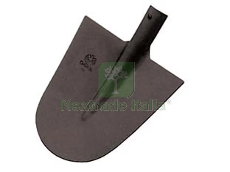 5PZ Badile in Acciaio Punta Tonda Normale - n?1 cm.26x26,5 — Attrezzi da giardino — rif. FERX.FER33763