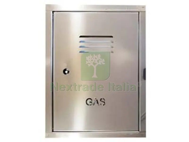 Sportello Contatore GAS in Acciaio Zincato - cm.44x64h. — Scarichi e sifoni — rif. FERX.FER61223