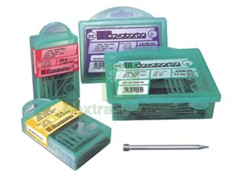 4BLISTER CHIODI TESTA GRUPPINO BRICOLINE - ? mm. 1,0 - 5x15 gr.125 — Chiodi e graffe — rif. FERX.FER32896 4BLISTER CHIODI TESTA GRUPPINO BRICOLINE - ? mm. 1,0 - 5x15 gr.125 — Chiodi e graffe — rif. FERX.FER32896