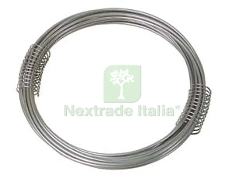 30MATASSE FILO FERRO ZINCATO - n?16 filo ? mm.2,7 mt.7 — Ferramenta per legno e mobili — rif. FERX.FER12980 30MATASSE FILO FERRO ZINCATO - n?16 filo ? mm.2,7 mt.7 — Ferramenta per legno e mobili — rif. FERX.FER12980