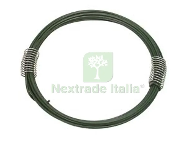 30MATASSE FILO FERRO PLASTIFICATO VERDE - n? 2 filo ? mm.0,7 mt.40 — Ferramenta per legno e mobili — rif. FERX.FER12997 30MATASSE FILO FERRO PLASTIFICATO VERDE - n? 2 filo ? mm.0,7 mt.40 — Ferramenta per legno e mobili — rif. FERX.FER12997