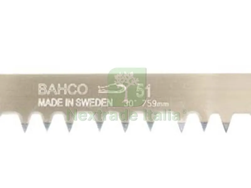 LAME IN ACCIAIO TEMPRATO DENTI CONTINUI PER SEGONCINO - cm.75,9 (51-30) — Seghe e lame manuali — rif. FERX.FER219204