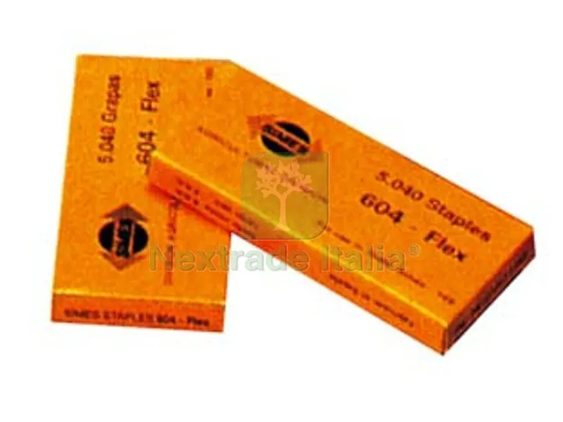 10SCATOLE Punti S 604 Flex per Legatrice — Protezione piante e sementi — rif. FERX.FER13215