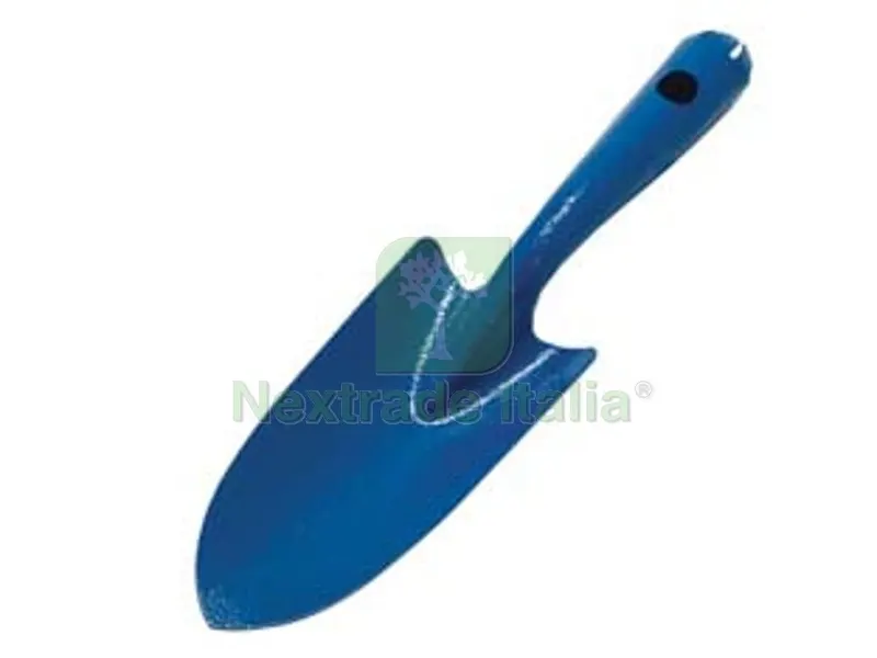 12PZ TRAPIANTATORE LARGO IN ACCIAIO VERNICIATO colore blu — Attrezzi da giardino — rif. FERX.FER6576