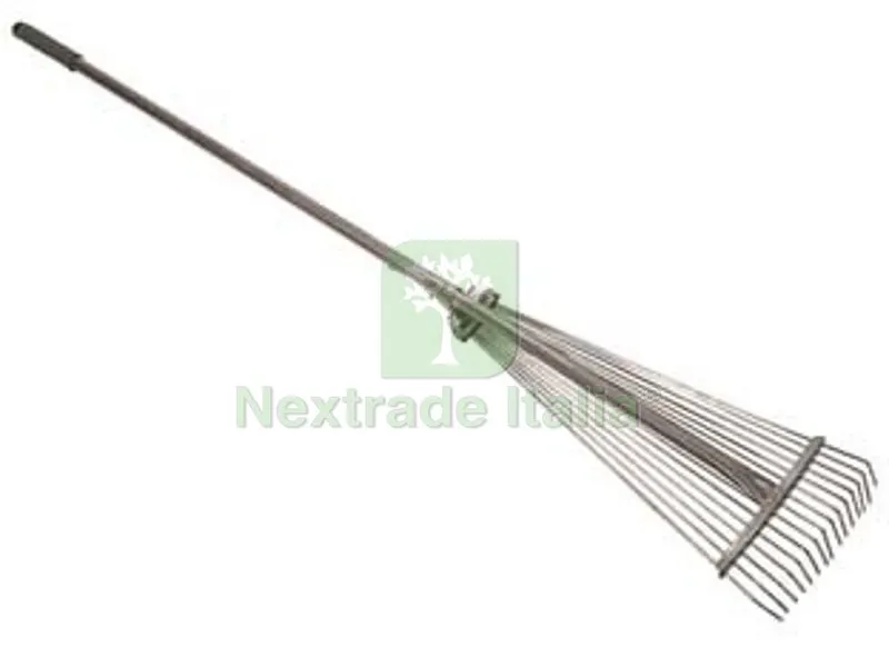 2PZ Scopa per Foglie Regolabile con Manico - tipo normale — Casalinghi e organizzazione — rif. FERX.FER57721