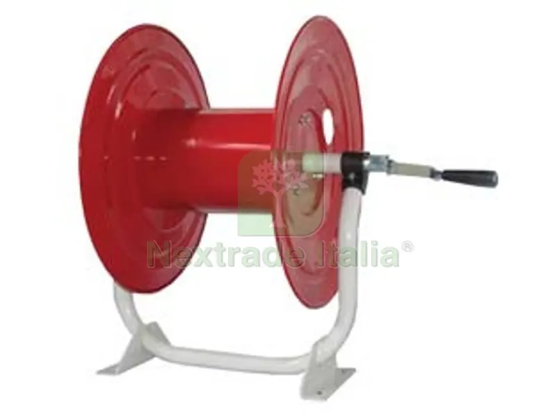 AVVOLGITUBO ALTA PRESSIONE CON STAFFE MT.150 - capacit? mt.150 di tubo ? mm.8/13 — Tubi e raccordi — rif. FERX.FER74629 AVVOLGITUBO ALTA PRESSIONE CON STAFFE MT.150 - capacit? mt.150 di tubo ? mm.8/13 — Tubi e raccordi — rif. FERX.FER74629