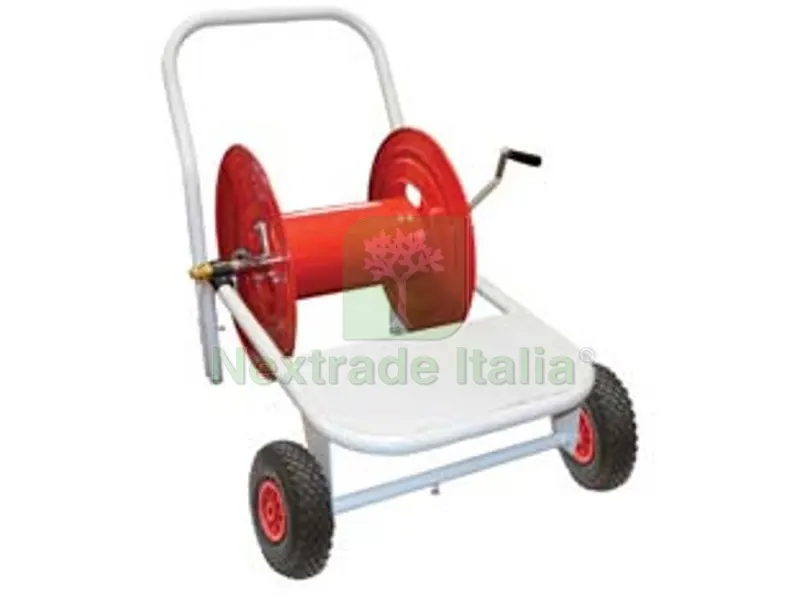 AVVOLGITUBO ALTA PRESSIONE CON PORTAPOMPE MT.200 - capacit? mt.200 di tubo ? esterno mm.10 — Tubi e raccordi — rif. FERX.FER74599 AVVOLGITUBO ALTA PRESSIONE CON PORTAPOMPE MT.200 - capacit? mt.200 di tubo ? esterno mm.10 — Tubi e raccordi — rif. FERX.FER74599