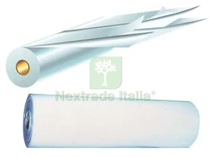 50KG FOGLIA IN POLIETILENE NEUTRA - mt.8 lunghezza film circa mt.31,20 — Teli e film di protezione — rif. FERX.FER51101