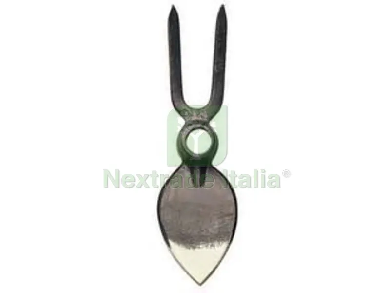 Zappino Combinato Cuore Bidente "orsatti" - gr.500 cm.10x29h. occhio ? mm.30 — Attrezzi da giardino — rif. FERX.FER23603 Zappino Combinato Cuore Bidente "orsatti" - gr.500 cm.10x29h. occhio ? mm.30 — Attrezzi da giardino — rif. FERX.FER23603