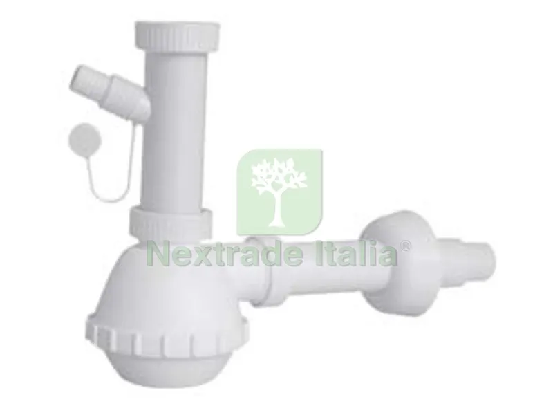 SIFONE MOPLEN A FIASCO 1 VIA CON SCARICO - 1"1/2 per lavello — Sanitari e ceramiche — rif. FERX.FER25027 SIFONE MOPLEN A FIASCO 1 VIA CON SCARICO - 1"1/2 per lavello — Sanitari e ceramiche — rif. FERX.FER25027
