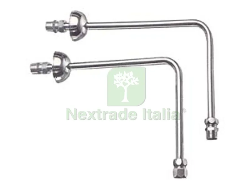 2PZ SQUADRETTE SOTTOLAVABO - ? mm.14 x M 1/2" lunghezza cm.25x15 — Sanitari e ceramiche — rif. FERX.FER24648 2PZ SQUADRETTE SOTTOLAVABO - ? mm.14 x M 1/2" lunghezza cm.25x15 — Sanitari e ceramiche — rif. FERX.FER24648