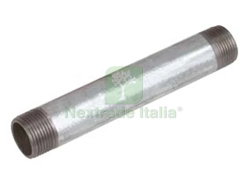 5PZ BARILOTTO MASCHIO ACCIAIO ZINCATO - M 1" x mm.600 — Tubi e raccordi — rif. FERX.FER260121 5PZ BARILOTTO MASCHIO ACCIAIO ZINCATO - M 1" x mm.600 — Tubi e raccordi — rif. FERX.FER260121