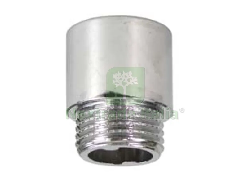 10PZ PROLUNGA MASCHIO FEMMINA OTTONE CROMATO - MF 1/2" x mm.30 — Tubi e raccordi — rif. FERX.FER92487 10PZ PROLUNGA MASCHIO FEMMINA OTTONE CROMATO - MF 1/2" x mm.30 — Tubi e raccordi — rif. FERX.FER92487