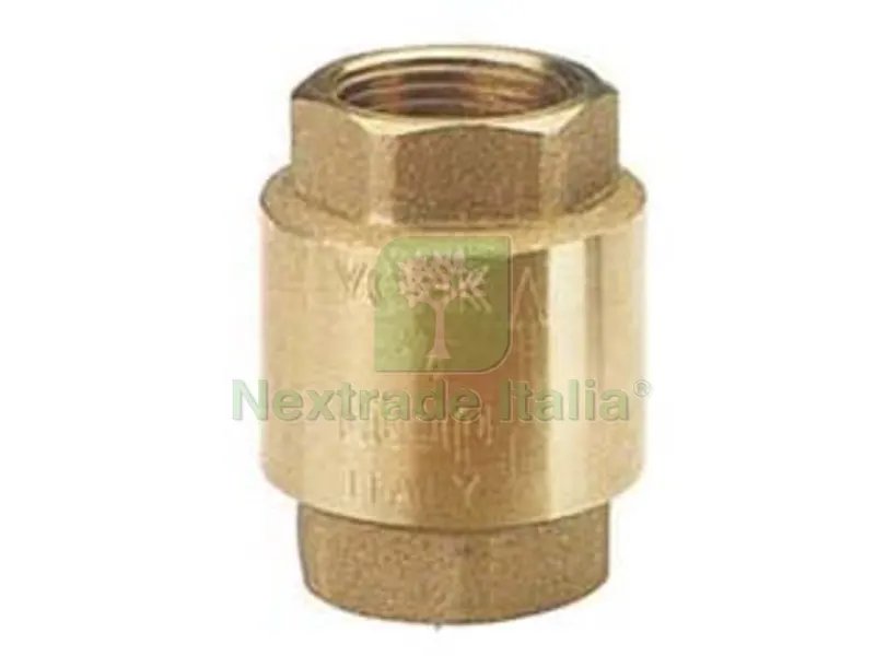VALVOLA DI RITEGNO PER ACQUA "YORK" ART.103 - F 1"1/4 - pressione esercizio 10 bar — Rubinetti e valvole — rif. FERX.FER76005 VALVOLA DI RITEGNO PER ACQUA "YORK" ART.103 - F 1"1/4 - pressione esercizio 10 bar — Rubinetti e valvole — rif. FERX.FER76005