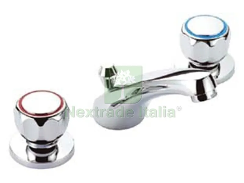 lavabo serie scudetto scarico automatico — Sanitari e ceramiche — rif. FERX.FER76043 lavabo serie scudetto scarico automatico — Sanitari e ceramiche — rif. FERX.FER76043