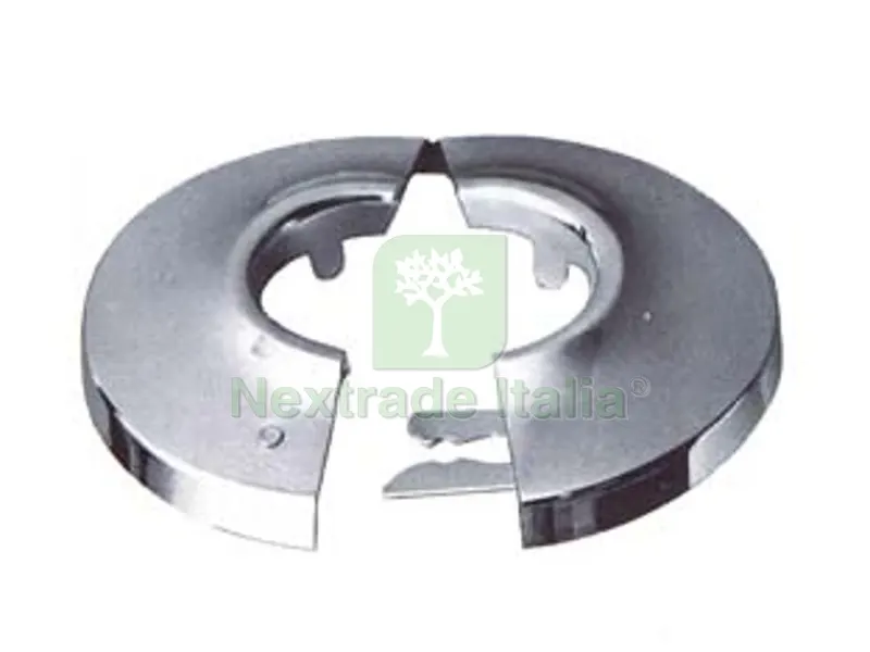 10PZ ROSETTA APRIBILE IN OTTONE CROMATO - 1/2" — Rubinetti e valvole — rif. FERX.FER25751