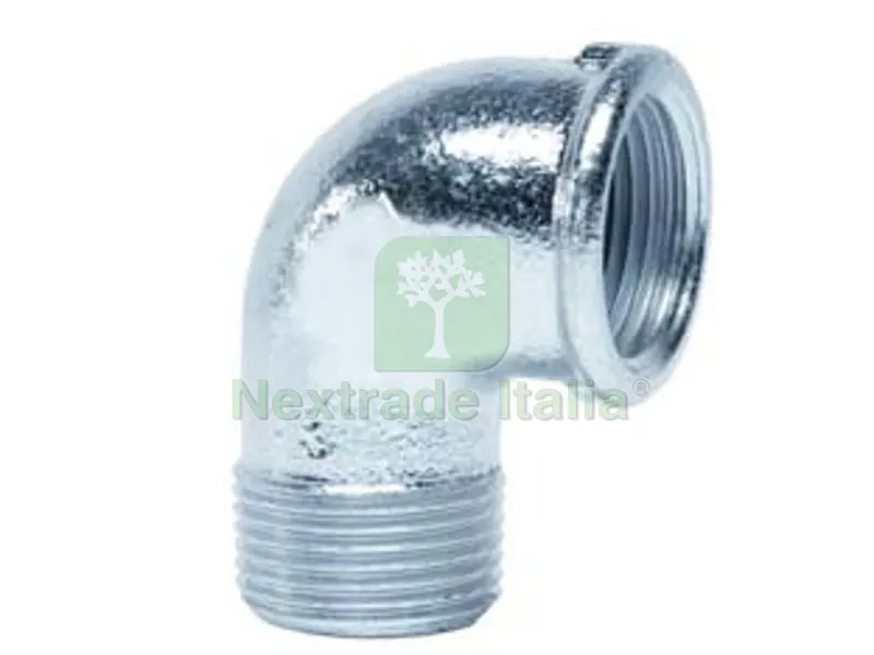 10PZ GOMITO 90? MASCHIO FEMMINA IN GHISA - MF 3/4" — Tubi e raccordi — rif. FERX.FER76197 10PZ GOMITO 90? MASCHIO FEMMINA IN GHISA - MF 3/4" — Tubi e raccordi — rif. FERX.FER76197