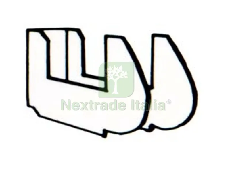 20PZ Gancio Ripiano per Scaffale — Casalinghi e organizzazione — rif. FERX.FER95969 20PZ Gancio Ripiano per Scaffale — Casalinghi e organizzazione — rif. FERX.FER95969