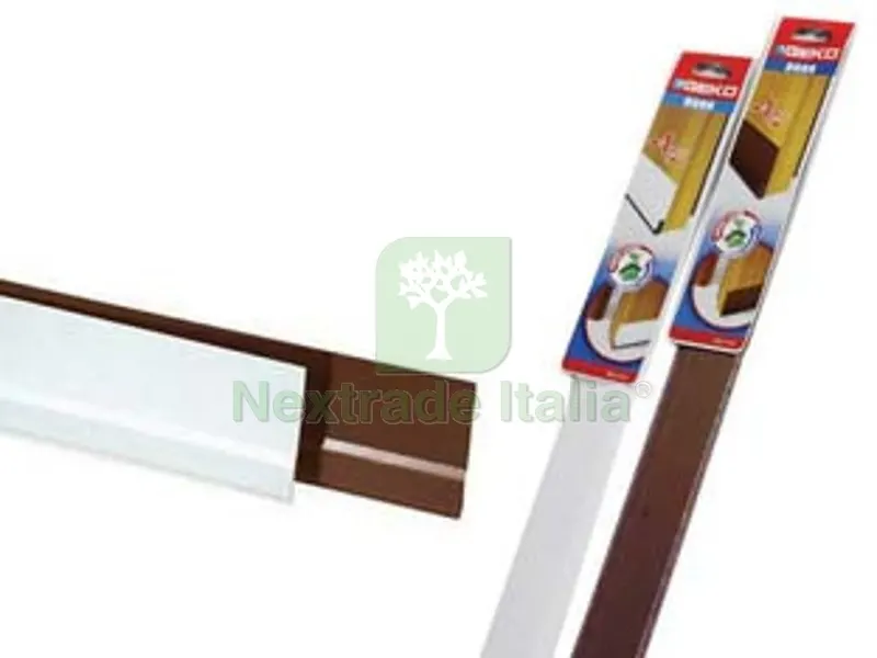 50PZ PARAFREDDO ADESIVO IN PVC FLESSIBILE CON FELTRO PER PORTE - cm.100, colore marrone — Adesivi e sigillanti — rif. FERX.FER27663 50PZ PARAFREDDO ADESIVO IN PVC FLESSIBILE CON FELTRO PER PORTE - cm.100, colore marrone — Adesivi e sigillanti — rif. FERX.FER27663