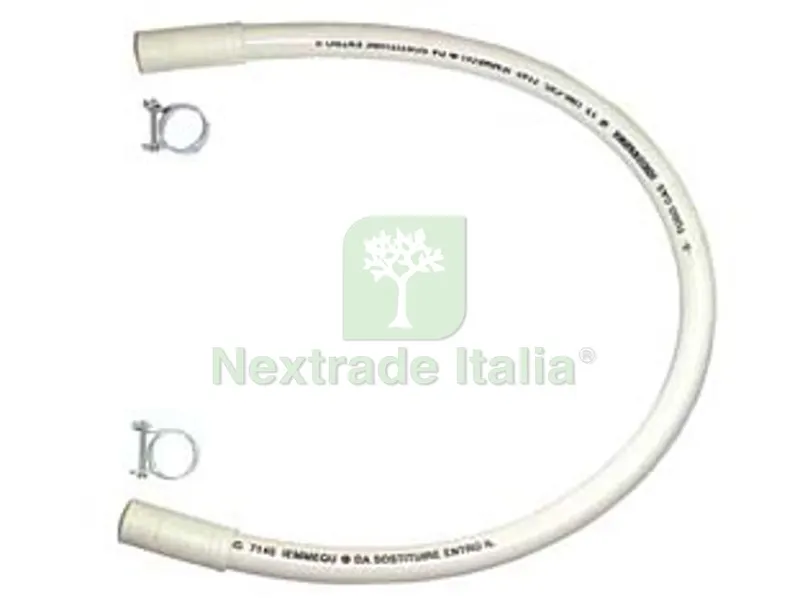 TUBO GAS METANO CON FASCETTE - cm.120 — Fascette e collari — rif. FERX.FER30595 TUBO GAS METANO CON FASCETTE - cm.120 — Fascette e collari — rif. FERX.FER30595