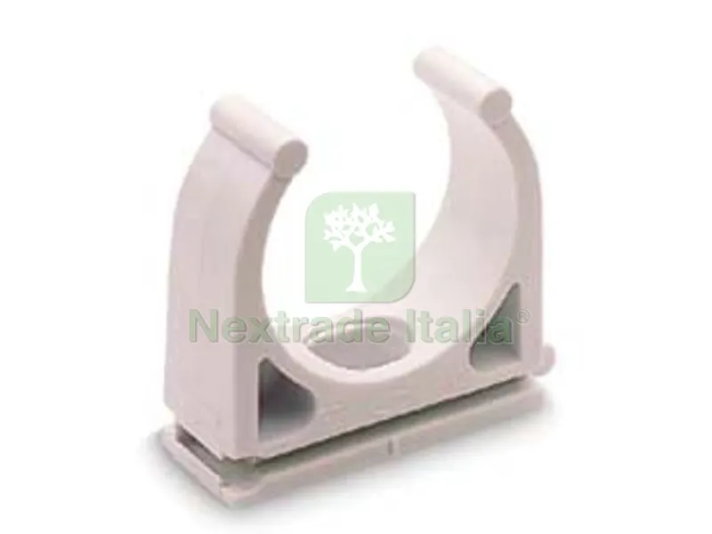 100PZ FISSATUBO A CLIPS APERTO PER TUBI "FT" - ? mm.16 FT 16 — Tubi e raccordi — rif. FERX.FER90292 100PZ FISSATUBO A CLIPS APERTO PER TUBI "FT" - ? mm.16 FT 16 — Tubi e raccordi — rif. FERX.FER90292