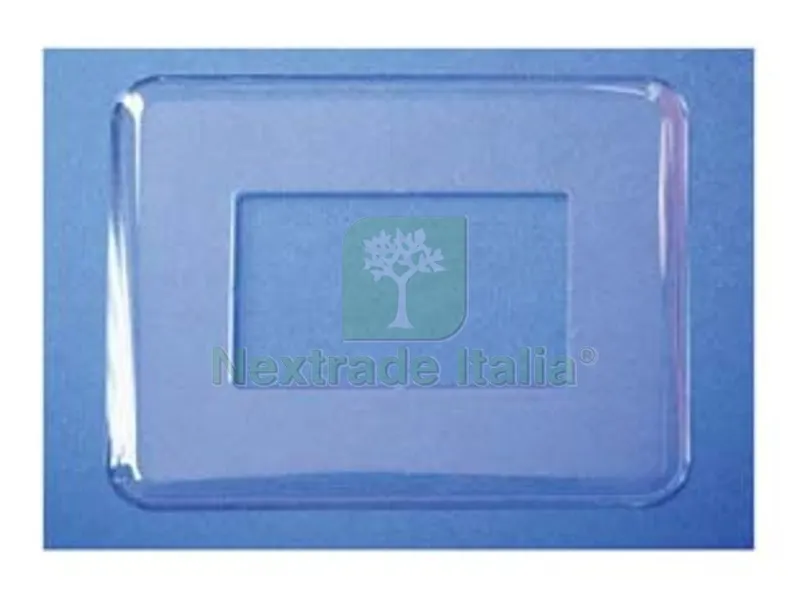 25PZ PLACCA SOTTOINTERRUTTORE TRASPARENTE — Interruttori e prese — rif. FERX.FER31912 25PZ PLACCA SOTTOINTERRUTTORE TRASPARENTE — Interruttori e prese — rif. FERX.FER31912