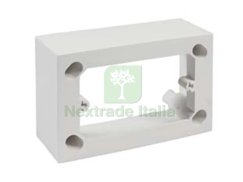 15PZ Scatola Fondo Universale per Supporti e Placche 3 Posti IP30 - mm.120x45x80h.- (1723.B) — Casalinghi e organizzazione — rif. FERX.FER16995 15PZ Scatola Fondo Universale per Supporti e Placche 3 Posti IP30 - mm.120x45x80h.- (1723.B) — Casalinghi e organizzazione — rif. FERX.FER16995