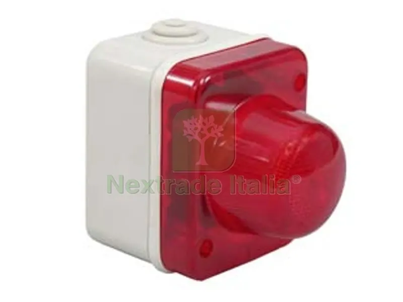 Segnalatore Statico a Parete Rosso - mm.64x60x80h. (1580.R) — Casalinghi e organizzazione — rif. FERX.FER87773 Segnalatore Statico a Parete Rosso - mm.64x60x80h. (1580.R) — Casalinghi e organizzazione — rif. FERX.FER87773