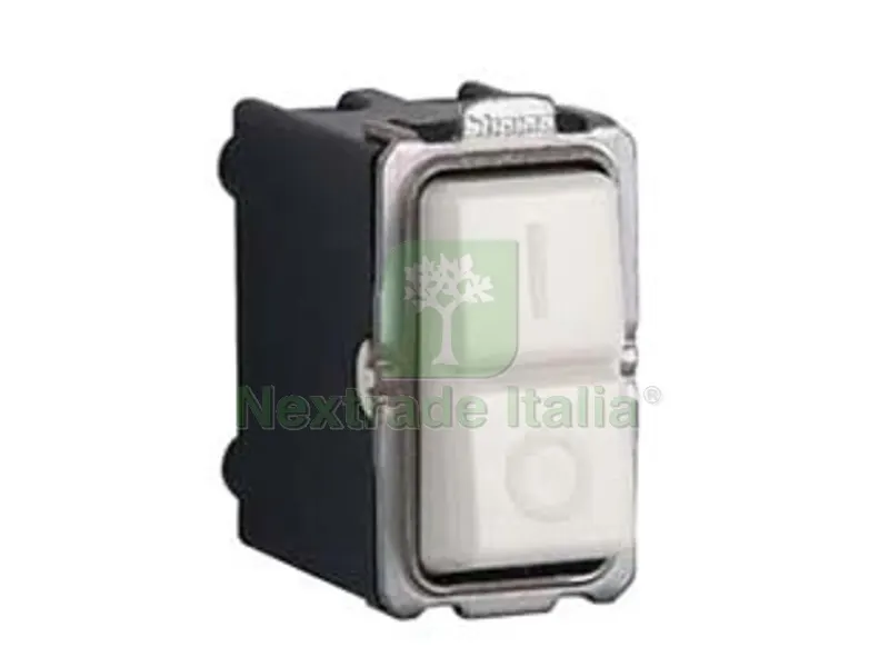6PZ INTERRUTTORE BIPOLARE LUMINOSO "VENUS" - 16AX 250V (7012.2) — Interruttori e prese — rif. FERX.FER87988
