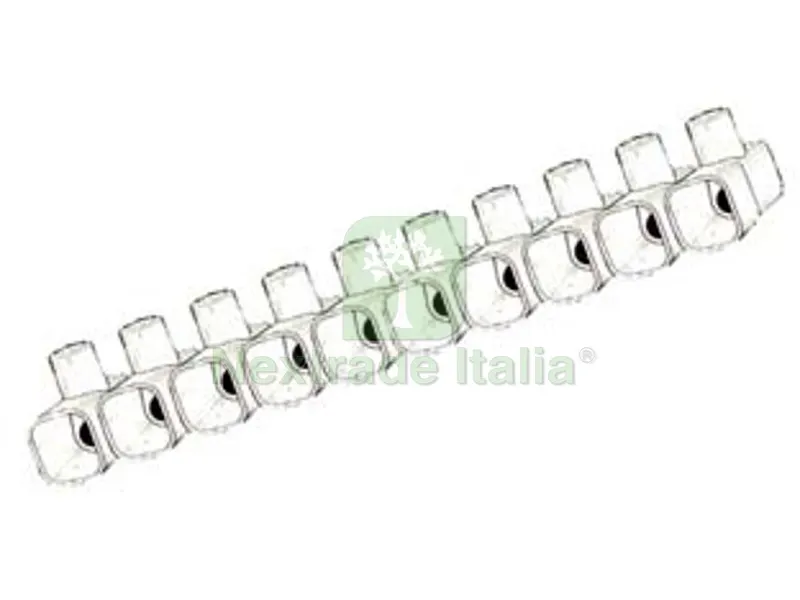 10PZ CONNETTORI A PIPA - mm.2,5 in stecca pz.10 — Spazzole metalliche manuali — rif. FERX.FER87131 10PZ CONNETTORI A PIPA - mm.2,5 in stecca pz.10 — Spazzole metalliche manuali — rif. FERX.FER87131