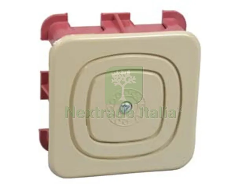10PZ Scatola Incasso per Presa Telefonica - mm.70x70 — Casalinghi e organizzazione — rif. FERX.FER88886