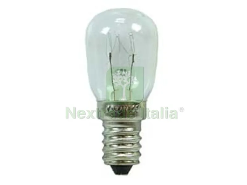 10PZ LAMPADA ALOGENA A PERA E14 - 13w - 2200?K calda - 55 lm - 25x56h — Illuminazione — rif. FERX.FER89494