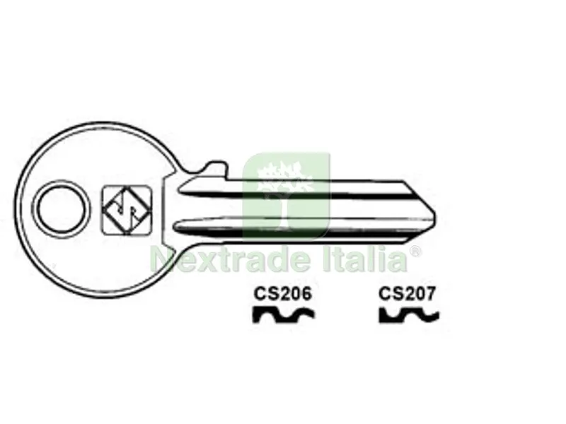 100PZ chiavi per cilindri 5 spine grandi - cs206 dx — Serrature e cilindri — rif. FERX.FER51965 100PZ chiavi per cilindri 5 spine grandi - cs206 dx — Serrature e cilindri — rif. FERX.FER51965