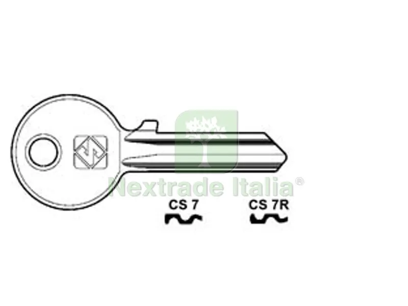 50PZ chiavi per cilindri 5 spine piccole - cs7 dx — Serrature e cilindri — rif. FERX.FER51859 50PZ chiavi per cilindri 5 spine piccole - cs7 dx — Serrature e cilindri — rif. FERX.FER51859