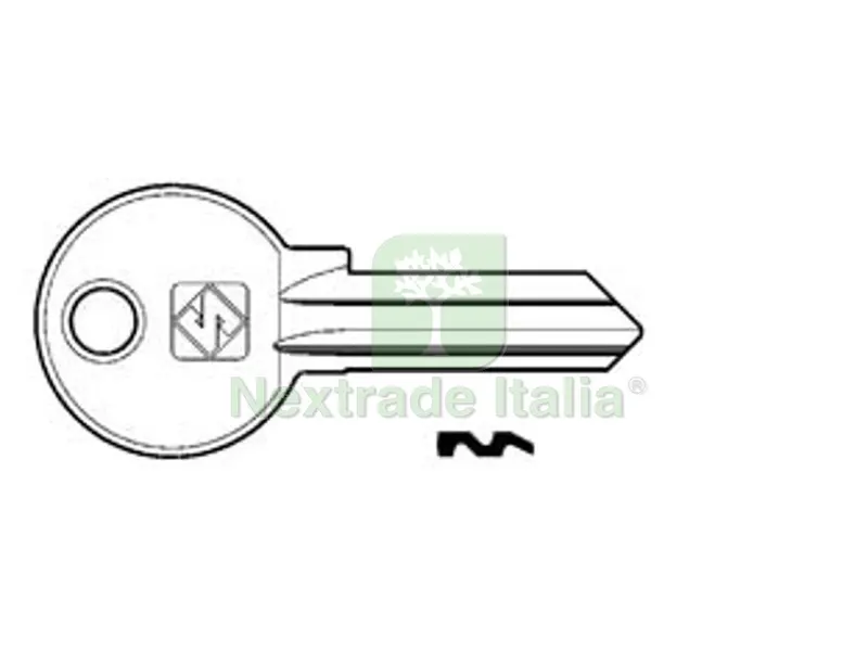 10PZ Chiavi per Cilindri Corbin 5 Spine Grandi CB8 - CB8 DX — Serrature e cilindri — rif. FERX.FER51545