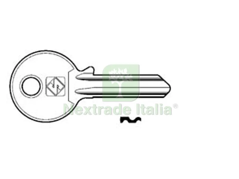 20PZ Chiavi per Cilindri Corni 5 Spine Piccole CC1 - CC1 DX — Serrature e cilindri — rif. FERX.FER51583