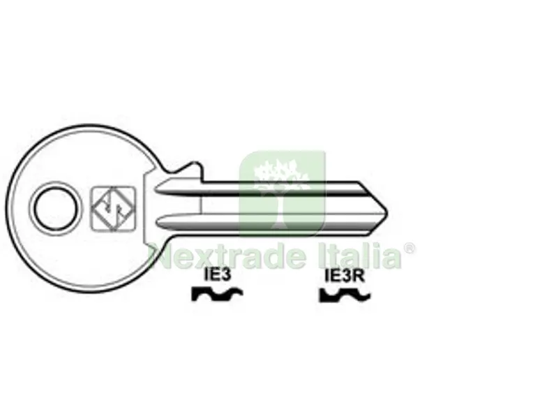 20PZ chiavi per cilindri 5 spine piccole - ie3 dx — Serrature e cilindri — rif. FERX.FER52887