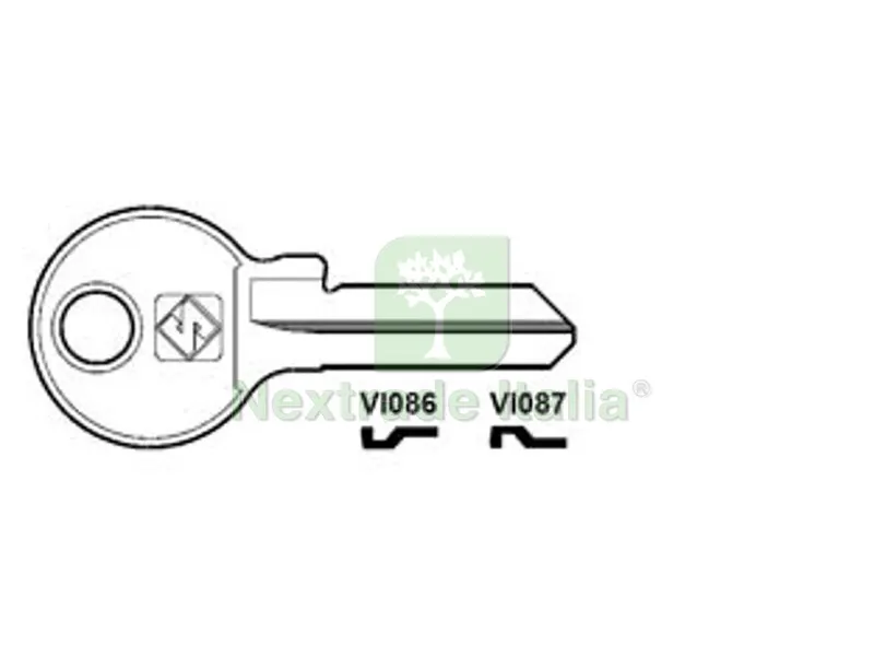 50PZ Chiavi per Cilindri Viro 5 Spine Piccole - VI086 DX — Serrature e cilindri — rif. FERX.FER54812