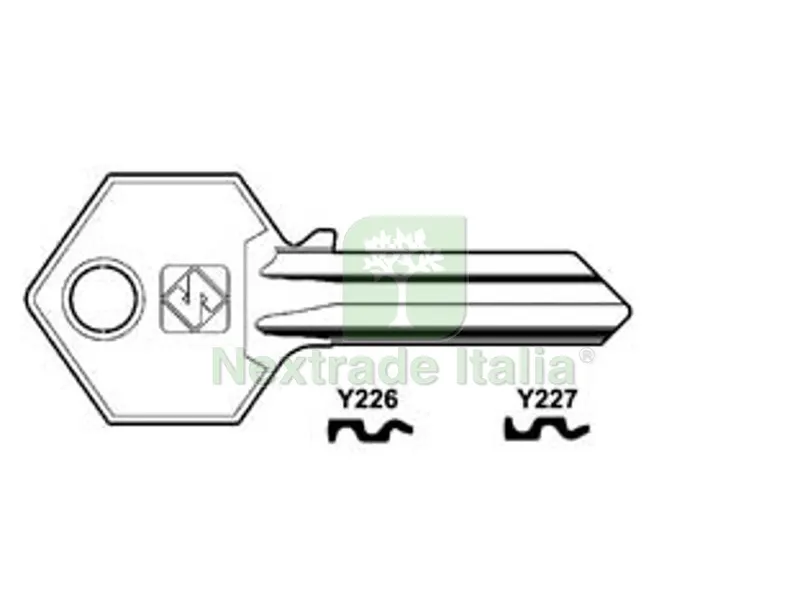 20PZ CHIAVI PER CILINDRI YALE 5 SPINE GRANDI - YA226 DX — Serrature e cilindri — rif. FERX.FER55130 20PZ CHIAVI PER CILINDRI YALE 5 SPINE GRANDI - YA226 DX — Serrature e cilindri — rif. FERX.FER55130