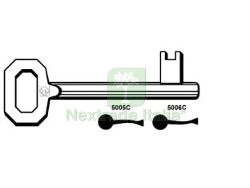 5PZ CHIAVI PATENT PASSEPARTOUT CORNI - 5005C — Serrature e cilindri — rif. FERX.FER53716 5PZ CHIAVI PATENT PASSEPARTOUT CORNI - 5005C — Serrature e cilindri — rif. FERX.FER53716