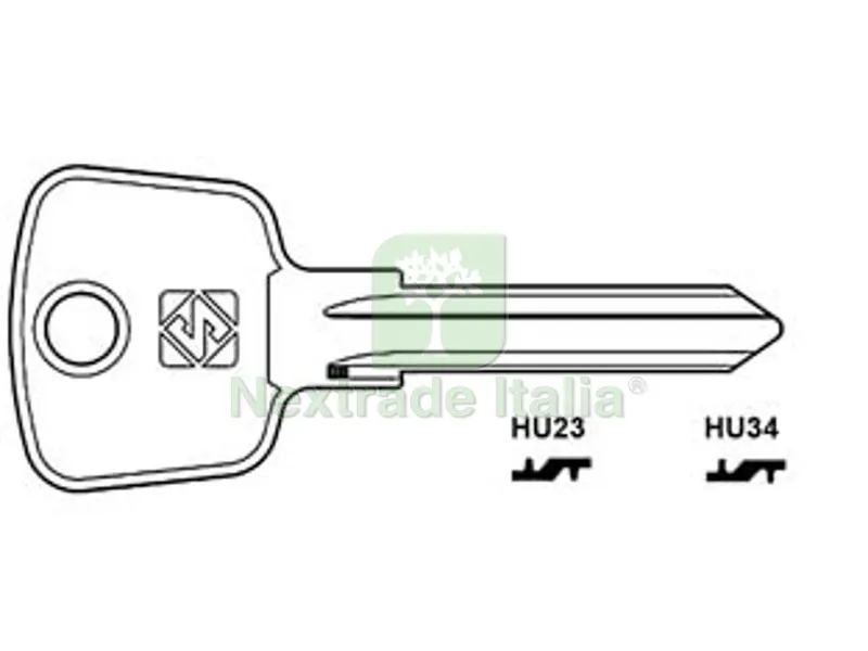 5PZ CHIAVI HUF PER AUTO OPEL - HU34 — Ferramenta porte e finestre — rif. FERX.FER52771 5PZ CHIAVI HUF PER AUTO OPEL - HU34 — Ferramenta porte e finestre — rif. FERX.FER52771