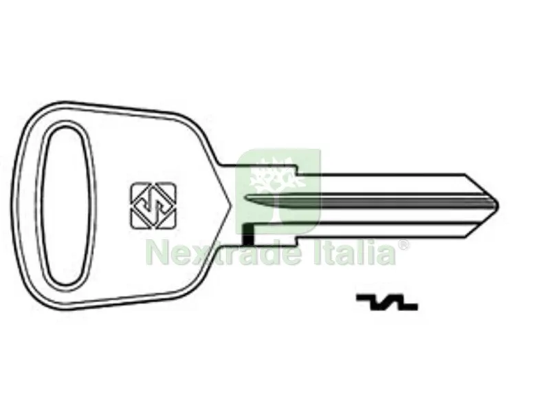 5PZ Chiavi Kolb per Auto Ford FO10 - FO10 — Ferramenta porte e finestre — rif. FERX.FER52436