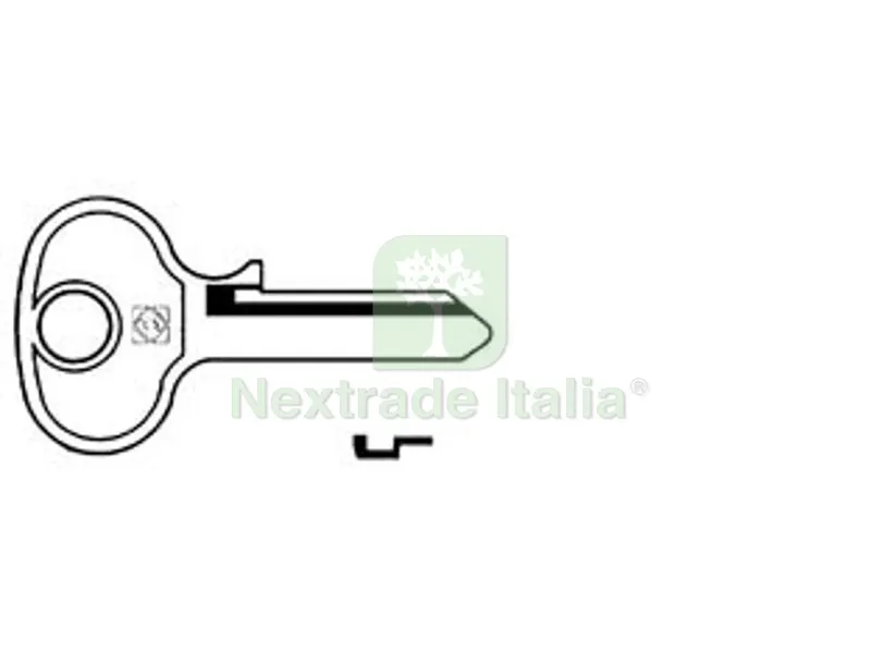 5PZ Chiavi Neiman per Moto Suzuki NE30 - NE30 — Ferramenta porte e finestre — rif. FERX.FER53396