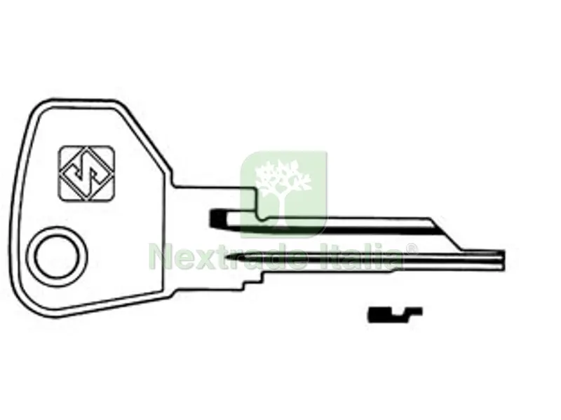 5PZ chiavi vachette per auto fiat iveco vac26 - vac26 — Ferramenta porte e finestre — rif. FERX.FER54683