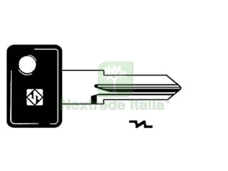 5PZ Chiavi Zadi per Moto Piaggio ZD14RP - ZD14RP — Ferramenta porte e finestre — rif. FERX.FER66815