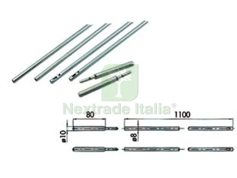 aste complete per serrature infilare 06415 - ? mm.10 (06415000) — Serrature e cilindri — rif. FERX.FER64552 aste complete per serrature infilare 06415 - ? mm.10 (06415000) — Serrature e cilindri — rif. FERX.FER64552
