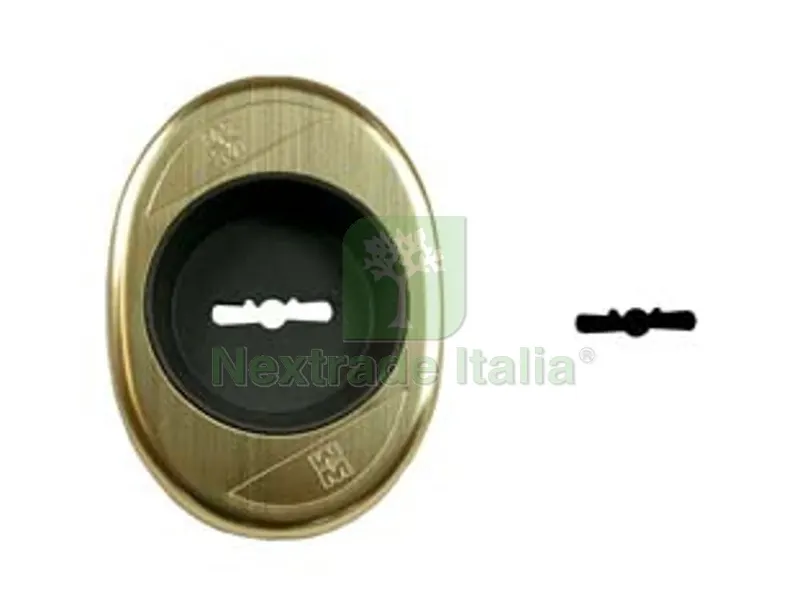 MOSTRINA ESTERNA CONCAVA IN OTTONE 95344OT1 - mm.65x90 (95344OT1C1) — Serrature e cilindri — rif. FERX.FER10030 MOSTRINA ESTERNA CONCAVA IN OTTONE 95344OT1 - mm.65x90 (95344OT1C1) — Serrature e cilindri — rif. FERX.FER10030