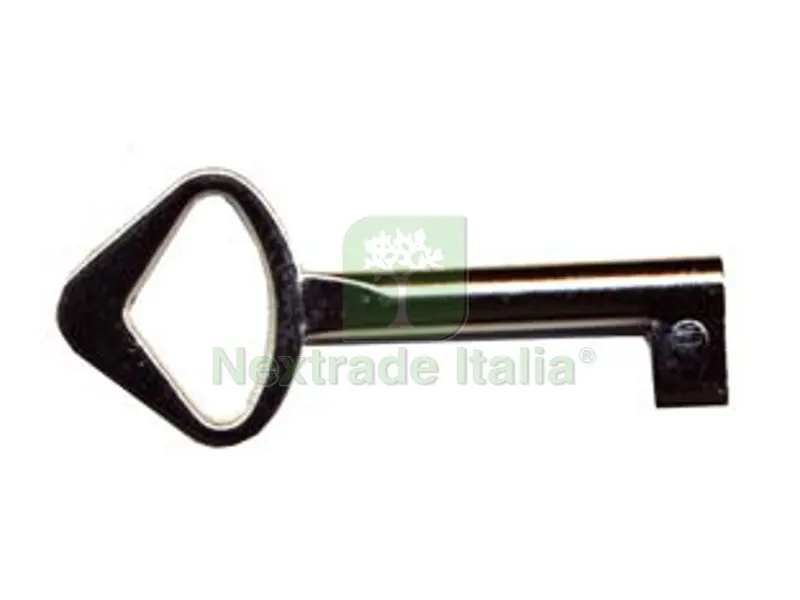 25PZ Chiavi per Mobili in Acciaio - mm.58x24 lunghezza gambo mm.35 — Serrature e cilindri — rif. FERX.FER12140